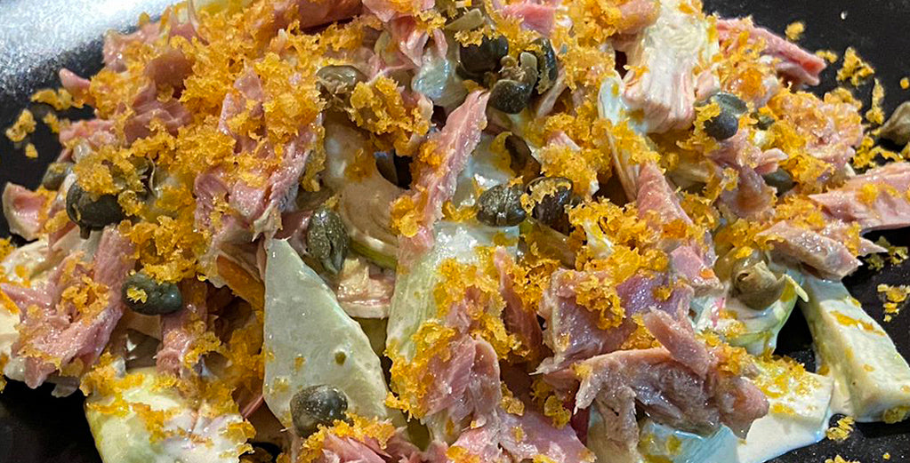 Marco Sforza Chef X Orto di Campagna - Insalata di Carciofi.