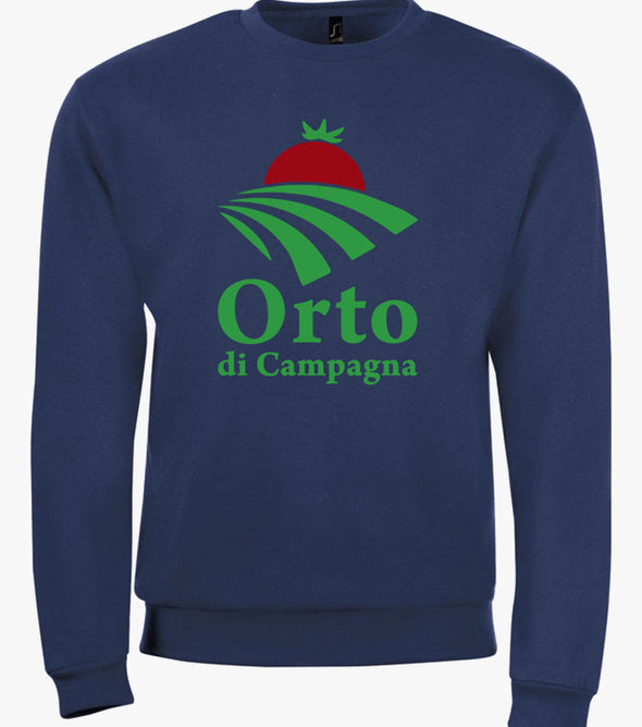 Felpa Girocollo Basic Logo Uomo